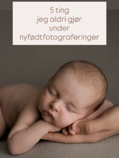 5 ting jeg aldri gjør under en nyfødtfotografering

1. Følger en fast workflow 

Det hadde sikkert vært skikkelig lurt, og jeg har prøvd å finne meg en, men det går ikke. Det fine med å ikke ha en fast workflow er at fotograferingene og galleriene aldri blir helt like.  Noen babyer liker én posering, andre en annen. Noen ganger tester jeg noe helt nytt, andre ganger har foreldrene spesifikke ønsker. 

(Bilde av @kristineristesund  

2. Stresser 

Det er lenge siden jeg sluttet å stresse under en nyfødtfotografering. Kanskje har det noe å gjøre med at jeg ikke har en fast workflow? Vil ikke baby gjøre én posering så gjør vi bare noe annet i stedet. Våken baby? Ingen problem, da wrapper vi! Det aller meste ordner seg med god tid, litt mat og en *bæsj*

(Bilde av @kristineristesund)
 
3. Gjør froggypose når baby er halvvåken

Dette er en supergøy posering, - men den er teknisk vanskelig og 
for at baby skal være helt trygg gjør jeg den ikke før baby sover ordentlig godt.  (Dette er også alltid sammensatt av to bilder, - baby er ALDRI alene uten støtte) 

4. Sier nei til rekvisitter eller klær 

Jeg anbefaler å bruke det jeg har i studio og jeg spør som regel ikke om de har med noe, jeg bare gjør min greie med med mine ting. Noen ganger kommer foreldrene med hjemmestrikk eller klær som betyr noe ekstra, og det sier jeg aldri nei til. Det er jo kunden som skal ha disse bildene. 

5. Bruker sminke 

Når jeg fotograferer nyfødte bruker jeg verken sminke, parfyme eller hårprodukter.  Jeg er så tett oppi disse små babyene når jeg fotograferer at jeg har valgt å la være, bare i tilfelle. 

Dette var mine 5 ting jeg aldri gjør under en nyfødtfotografering. Er det noen av disse tingene som overrasker deg?   

#nyfødtfotografering #nyfødtfotograf #fotografbergen